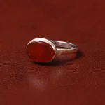 انگشتر عقیق مردانه کد 31087