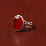 انگشتر عقیق مردانه کد 31094