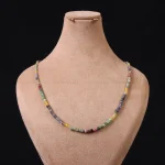 گردنبند رج زمرد و یاقوت کد 31106