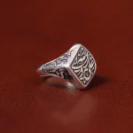 انگشتر نقره مردانه کد 31310