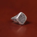 انگشتر نقره مردانه کد 31311