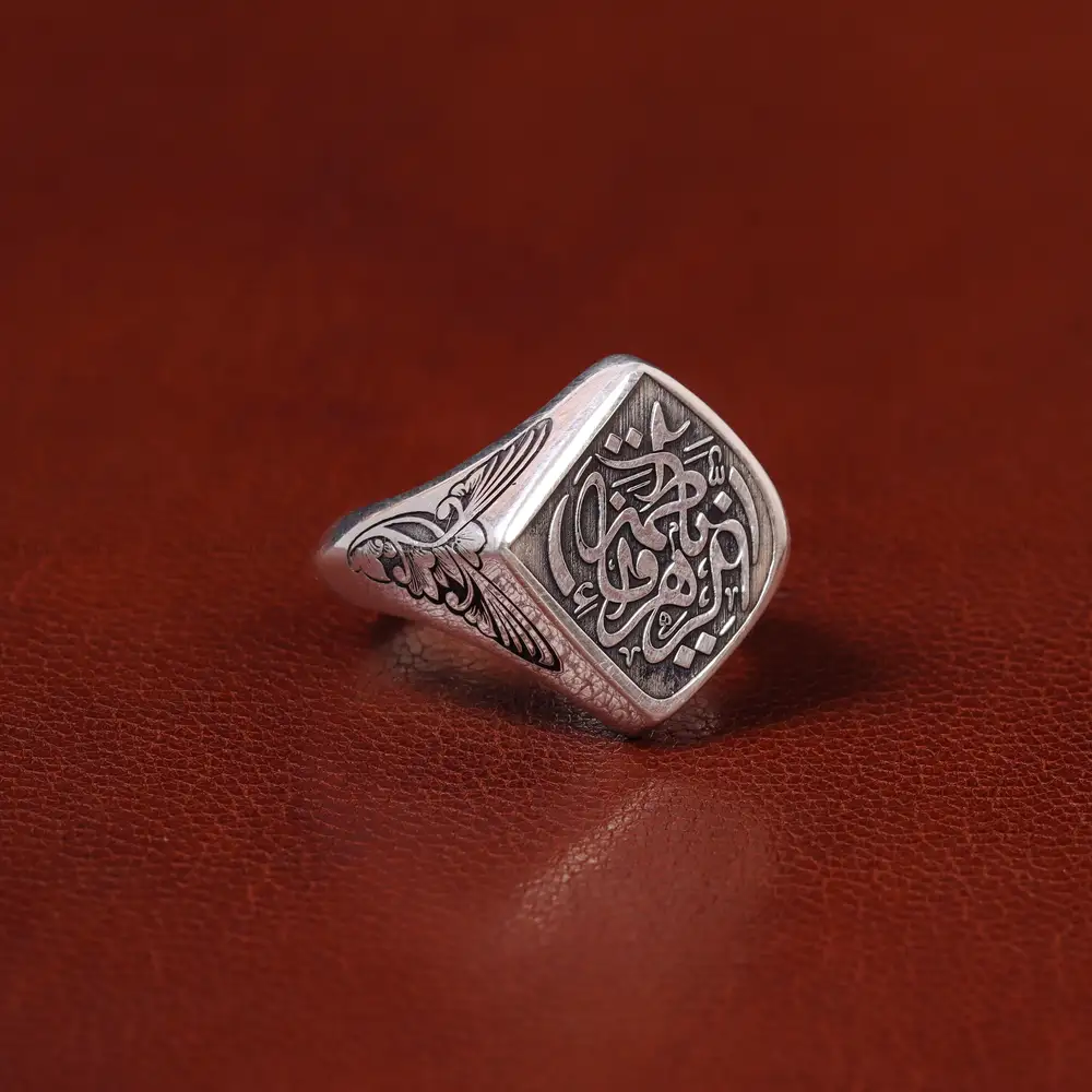 انگشتر نقره مردانه کد 31311