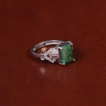 انگشتر زمرد زنانه کد 31337