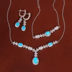 سرویس فیروزه زنانه کد 31354