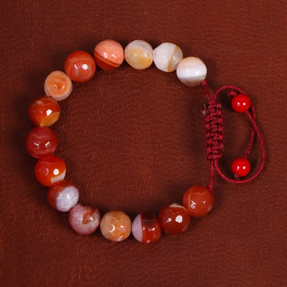 دستبند عقیق اسپرت کد 31360