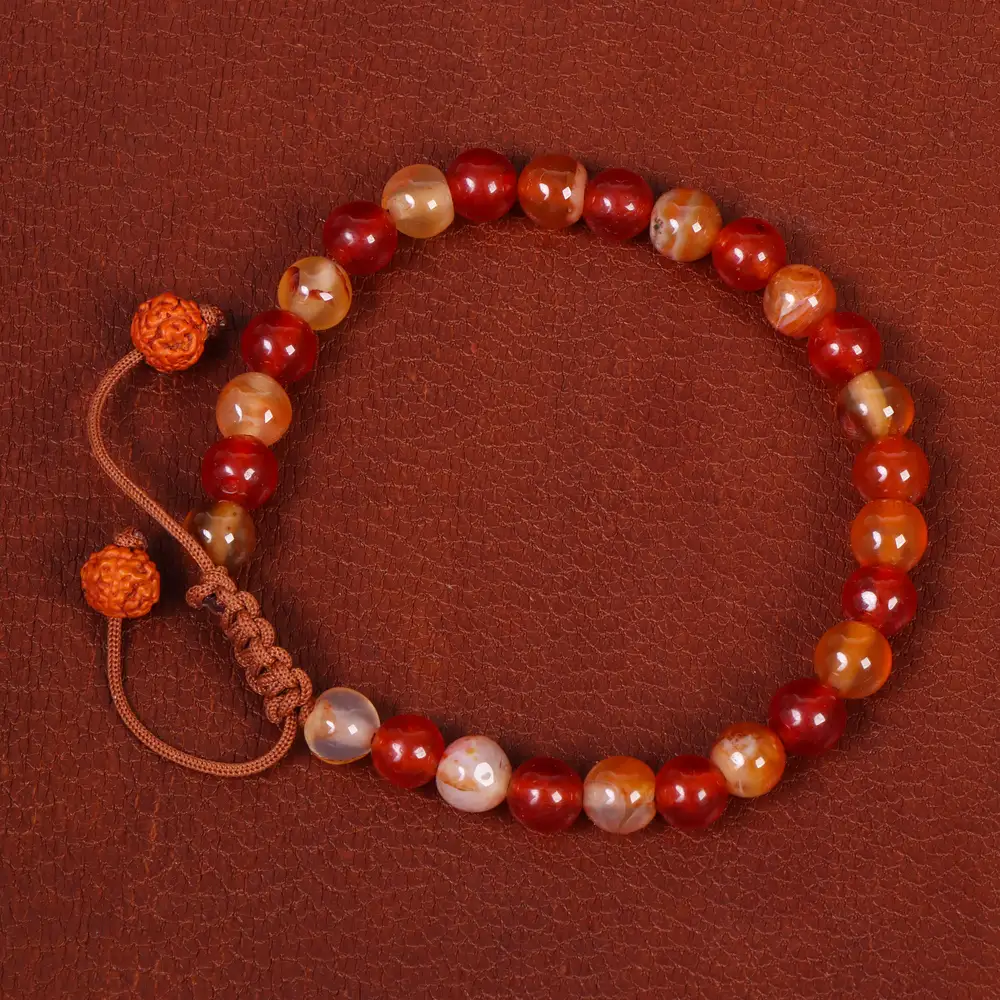 دستبند عقیق اسپرت کد 31361