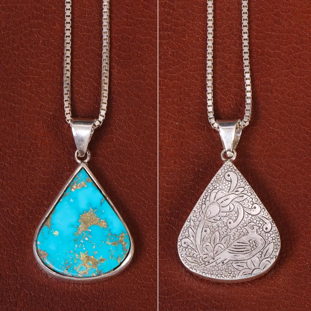 گردنبند فیروزه اسپرت کد 31376