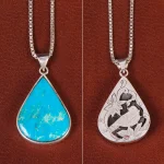 گردنبند فیروزه اسپرت کد 31377