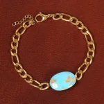 دستبند فیروزه اسپرت کد 31579