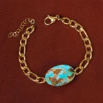 دستبند فیروزه اسپرت کد 31592