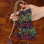 گردنبند چند رج زمرد و یاقوت کد 31099