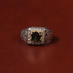 انگشتر تورمالین مردانه کد 31289