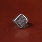 انگشتر نقره مردانه کد 31308