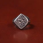 انگشتر نقره مردانه کد 31309