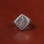 انگشتر نقره مردانه کد 31311