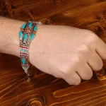 دستبند ورشو مردانه کد 31412