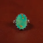 انگشتر فیروزه شجری مردانه کد 31468