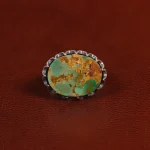 انگشتر فیروزه شجری مردانه کد 31538