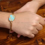 دستبند فیروزه اسپرت کد 31580