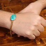 دستبند فیروزه اسپرت کد 31582