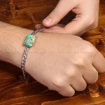 دستبند فیروزه اسپرت کد 31598