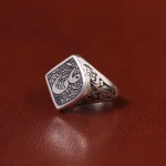 انگشتر نقره مردانه کد 31308