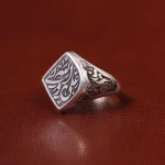 انگشتر نقره مردانه کد 31310