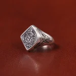 انگشتر نقره مردانه کد 31311