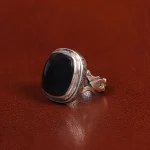 انگشتر عقیق مردانه کد 31561