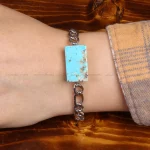 دستبند فیروزه اسپرت کد 31601