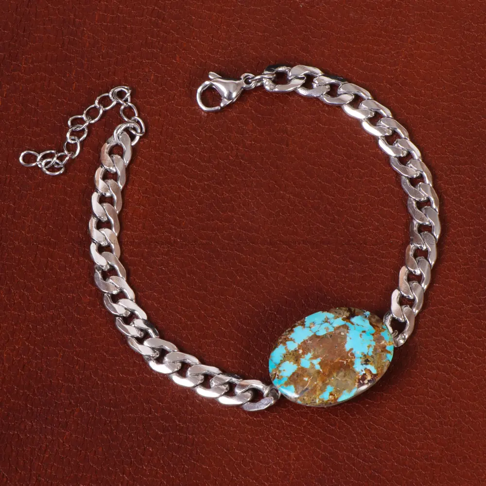 دستبند فیروزه اسپرت کد 31622