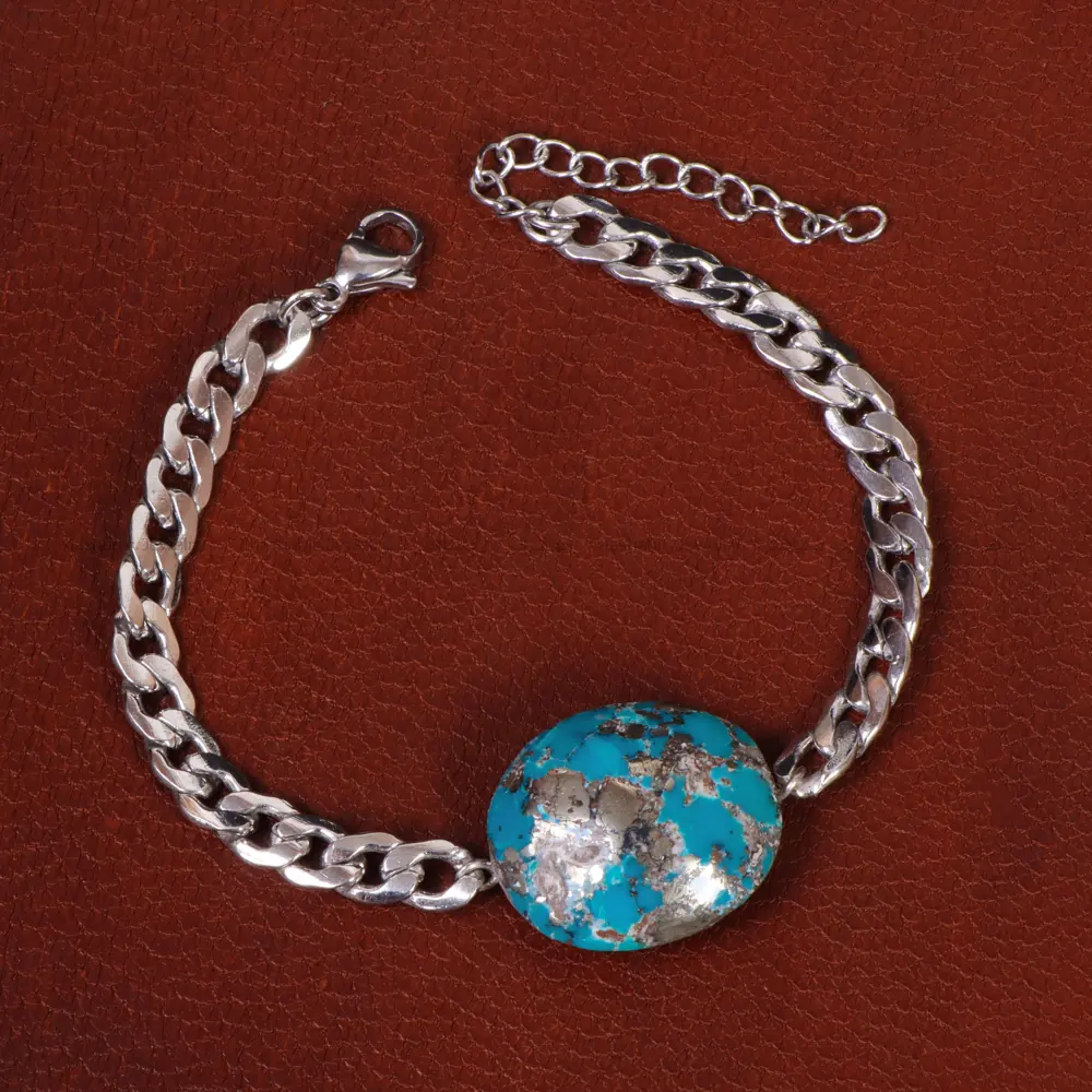 دستبند فیروزه اسپرت کد 31624