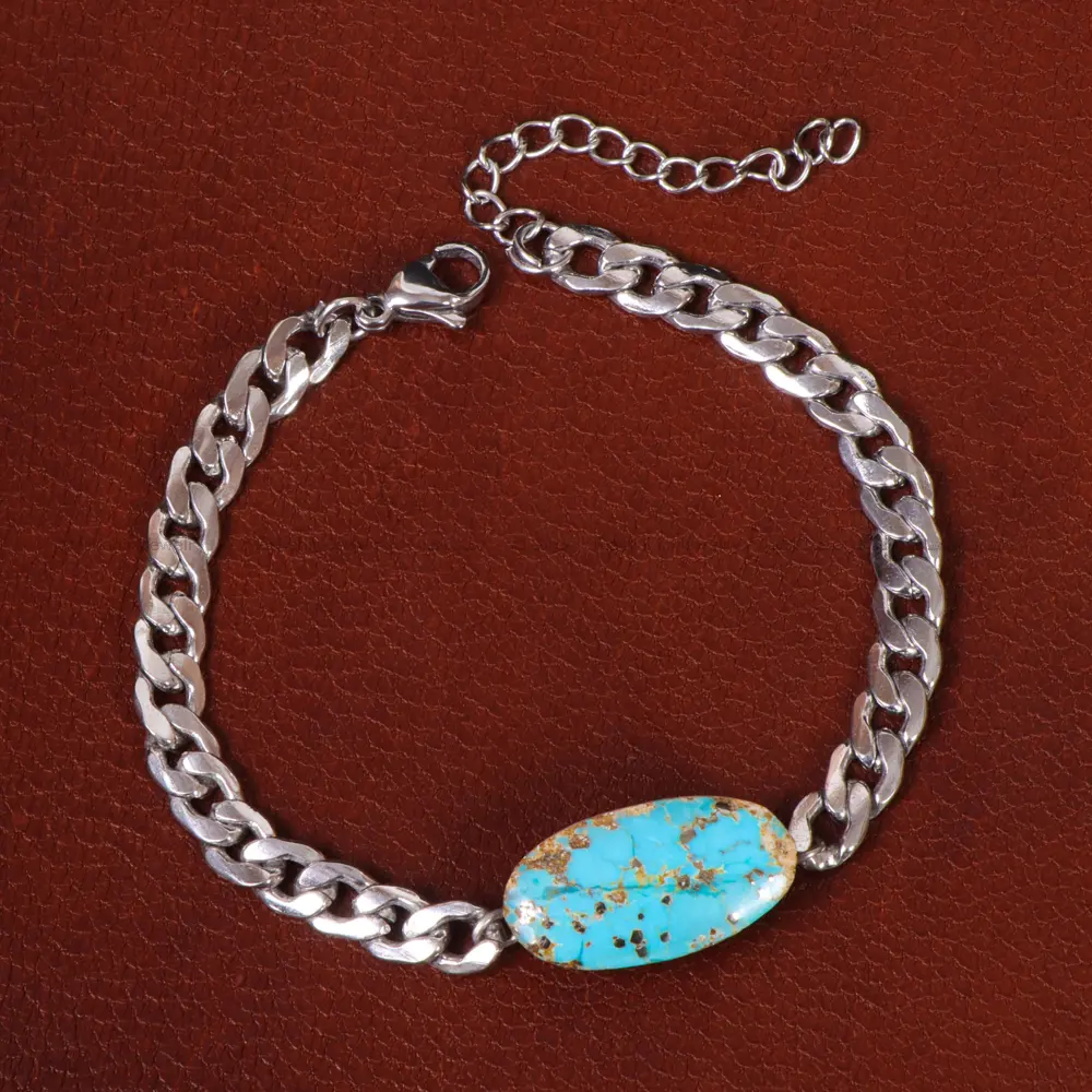 دستبند فیروزه اسپرت کد 31625