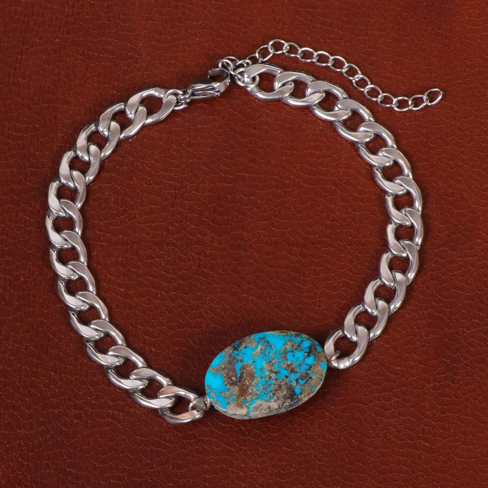 دستبند فیروزه اسپرت کد 31642