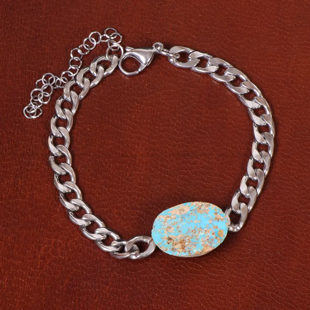 دستبند فیروزه اسپرت کد 31648