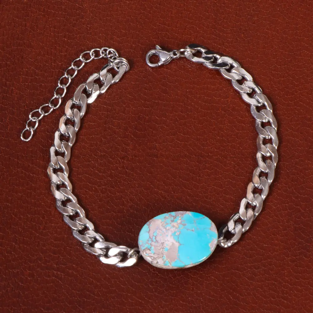 دستبند فیروزه اسپرت کد 31651