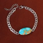 دستبند فیروزه اسپرت کد 31654