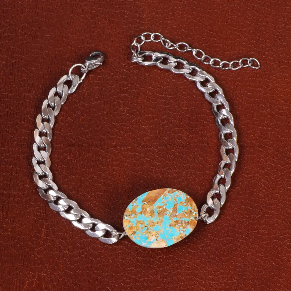 دستبند فیروزه اسپرت کد 31656