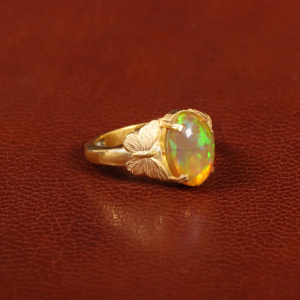 انگشتر اوپال زنانه کد 31687