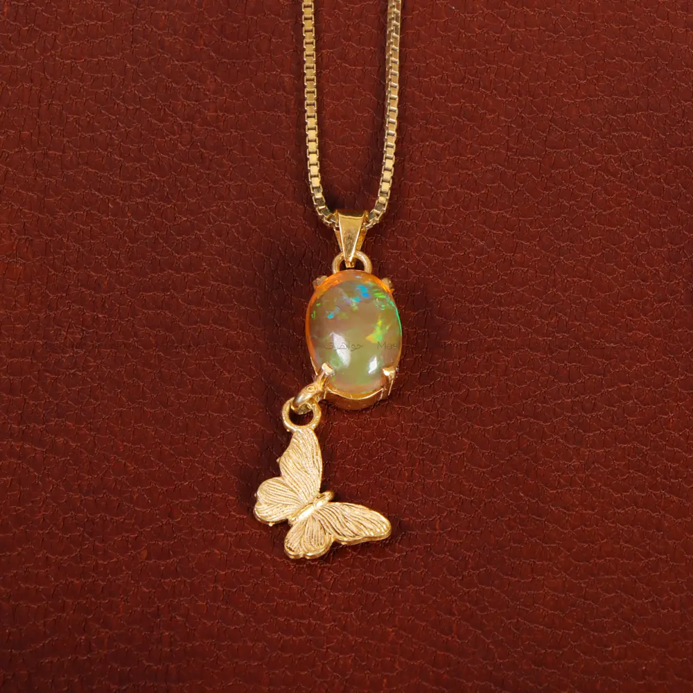 گردنبند اوپال زنانه کد 31689