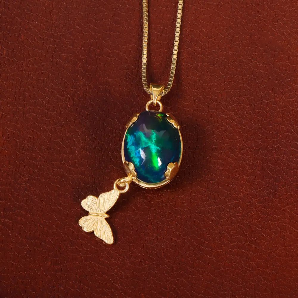 گردنبند اوپال زنانه کد 31692