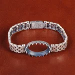 دستبند نقره مردانه کد 31750