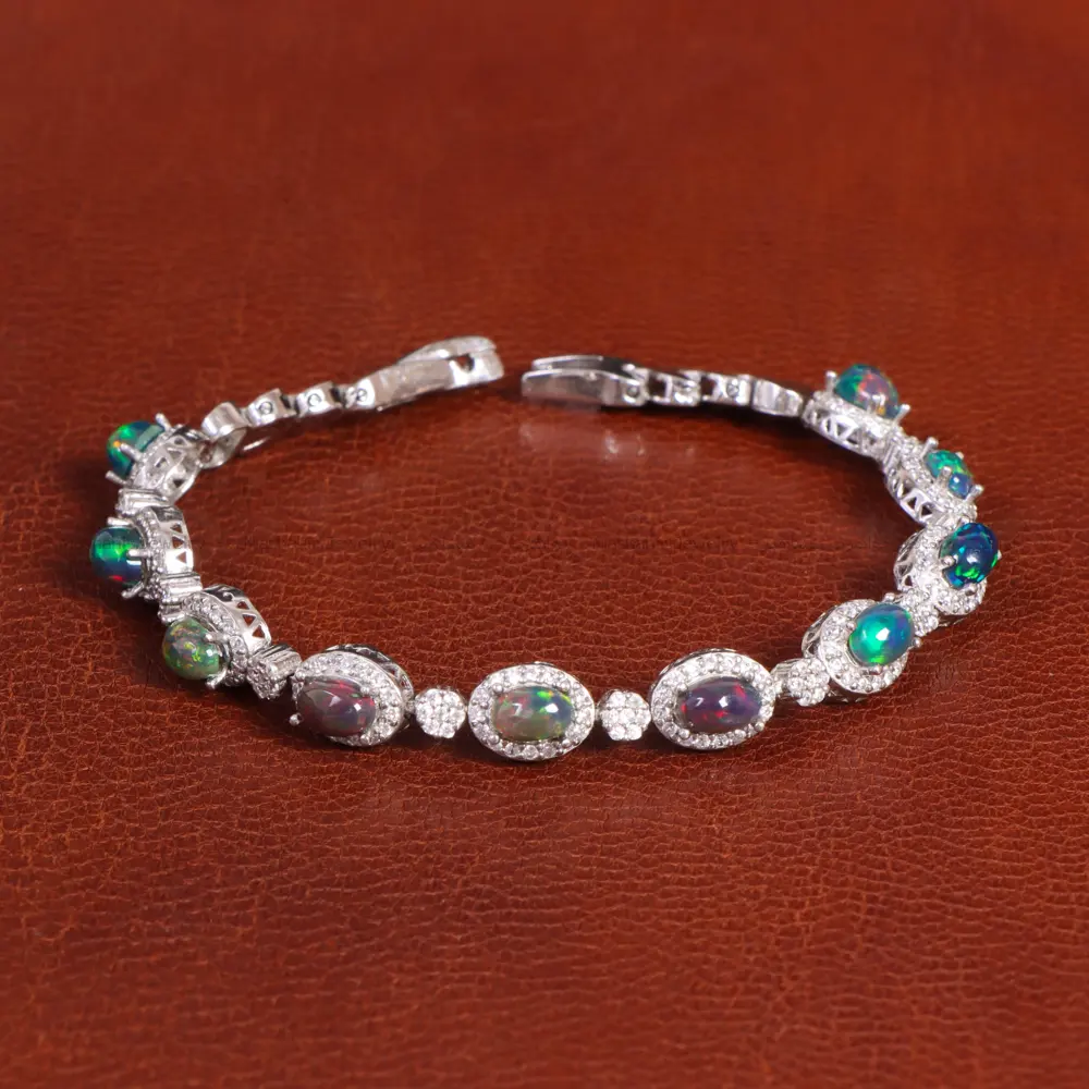 دستبند اوپال زنانه کد 31753