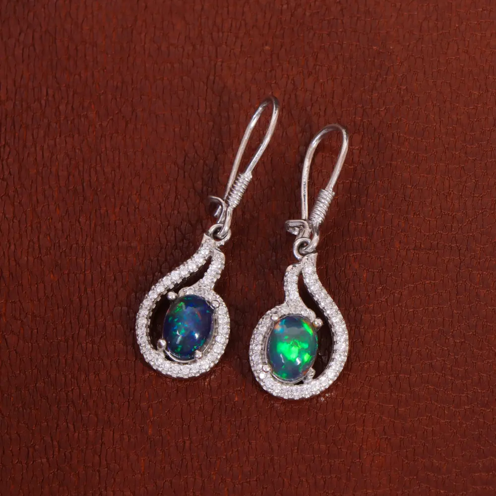 گوشواره اوپال زنانه کد 31755