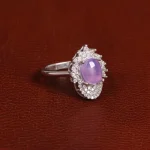 انگشتر عقیق سوسنی زنانه کد 31790