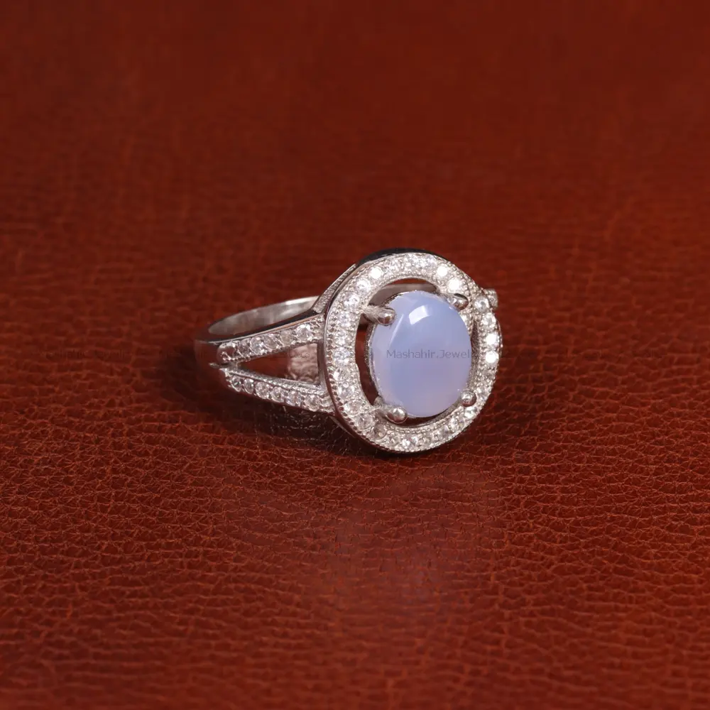 انگشتر عقیق سوسنی زنانه کد 31793