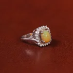 انگشتر اوپال زنانه کد 31825