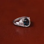 انگشتر توپاز زنانه کد 31826