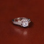 انگشتر الماس سنتاتیک زنانه کد 31836