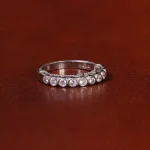 حلقه نقره زنانه کد 31841